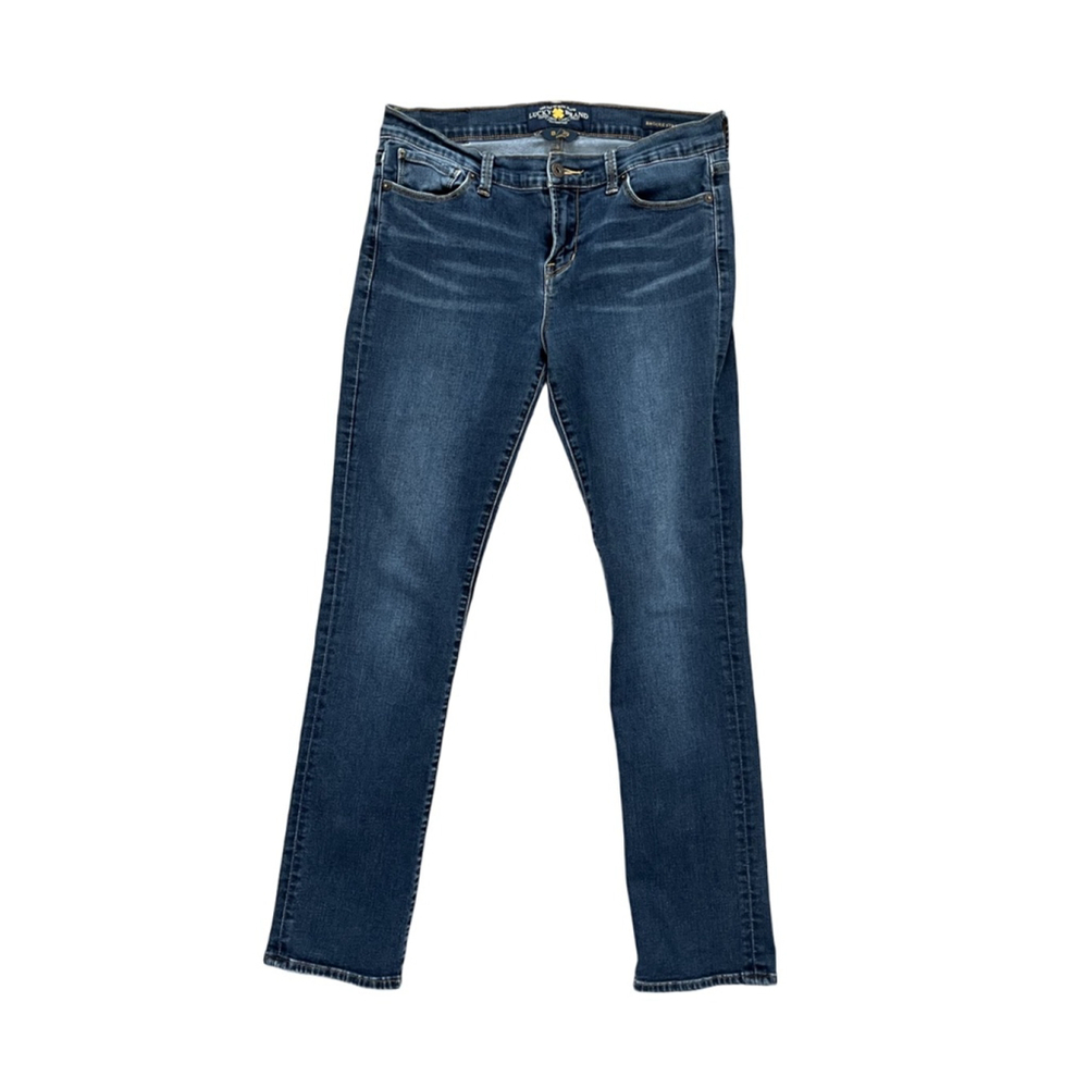 Lucky Brand Brooke Straight Ankle Jeans Blue Size 8